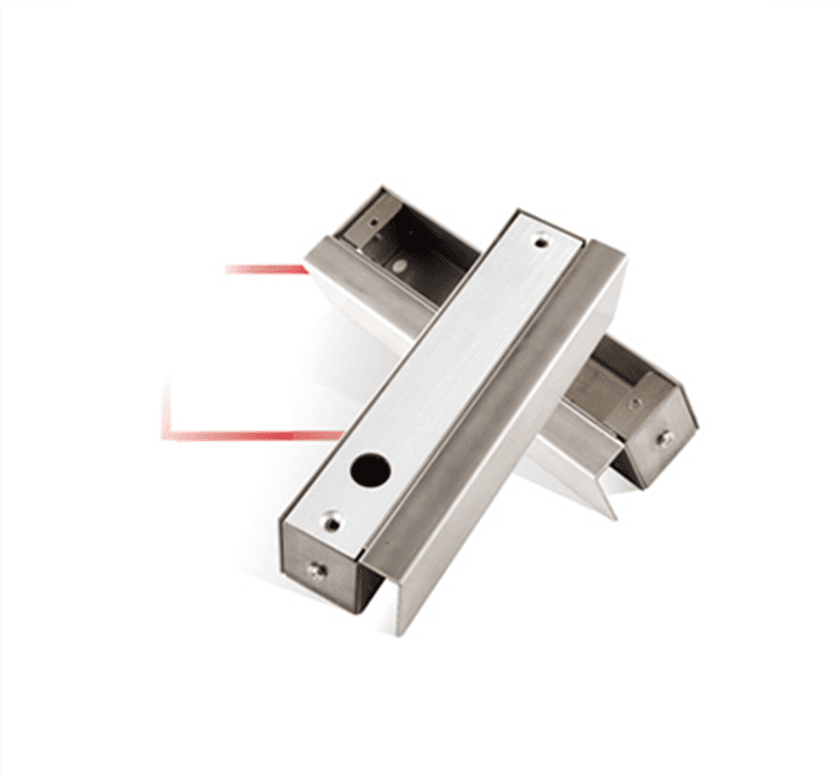 U-shaped Frameless Glass Door Bracket EB200C-BU